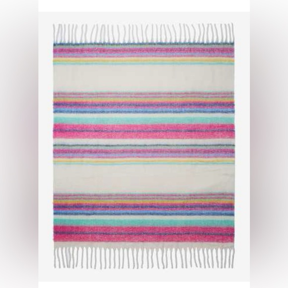 Free People Other - Free People Fringe Throw Blanket NWT - Great Gift Idea